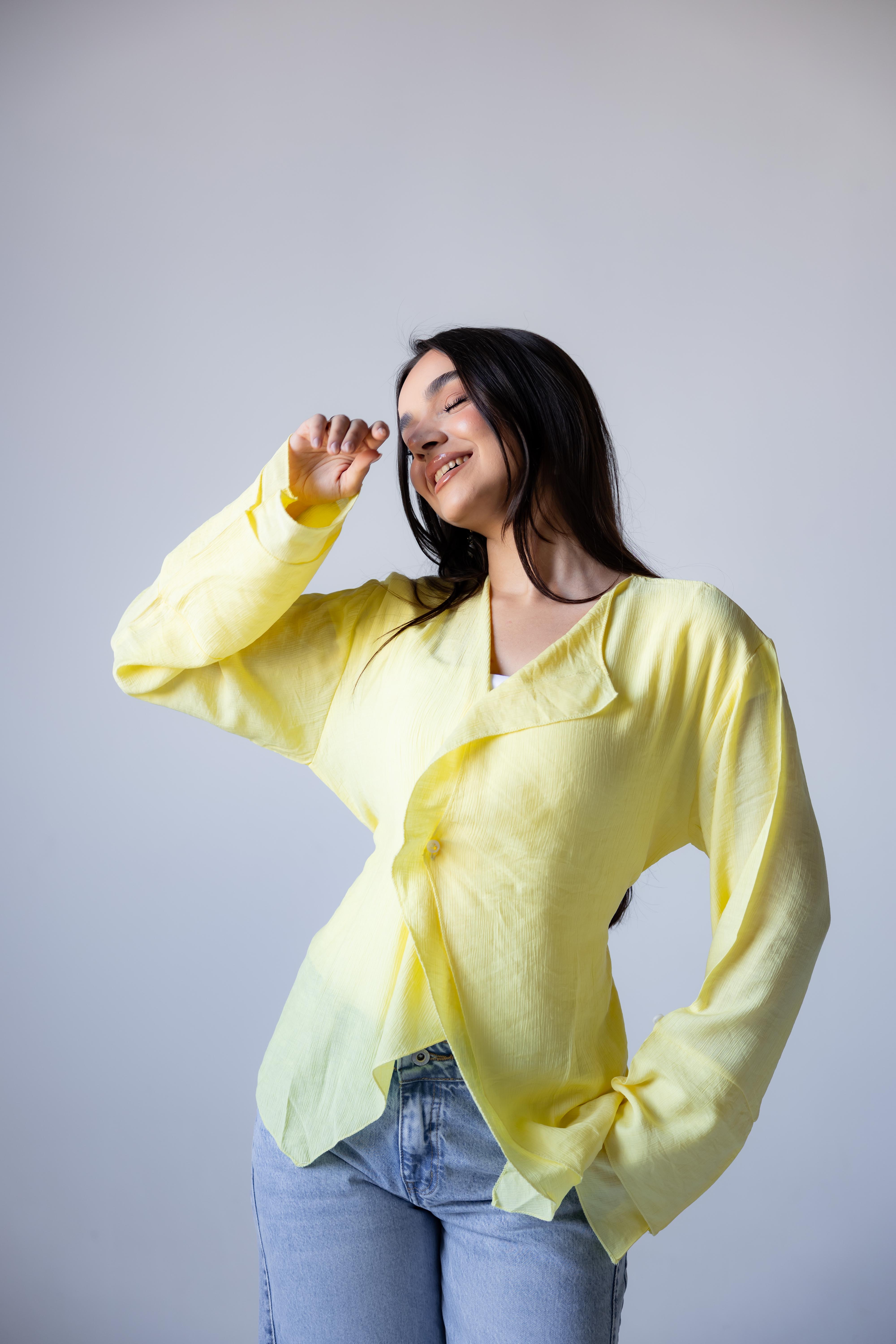 Lina Asymmetrical blouse