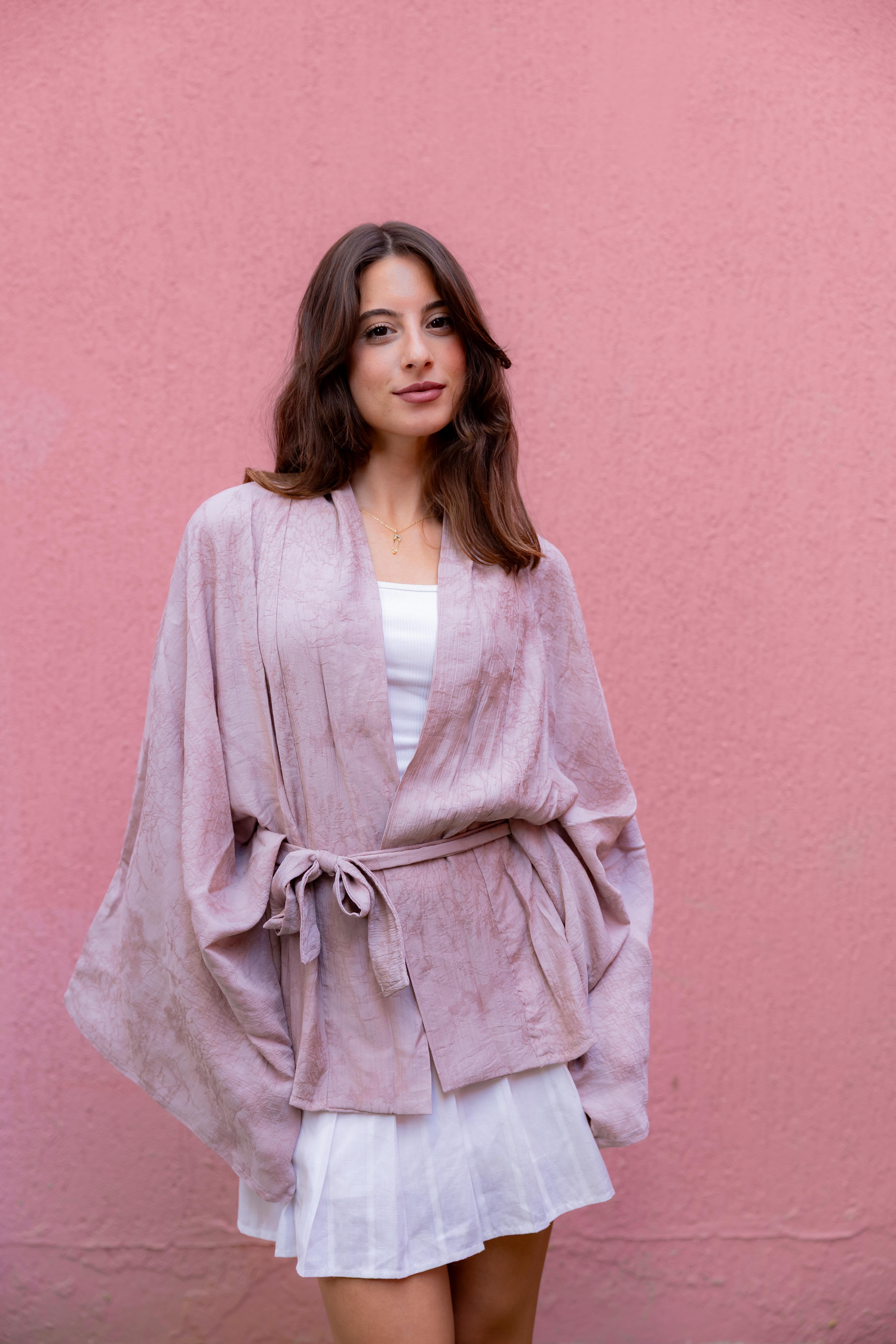 Palma Embroidery Kimono