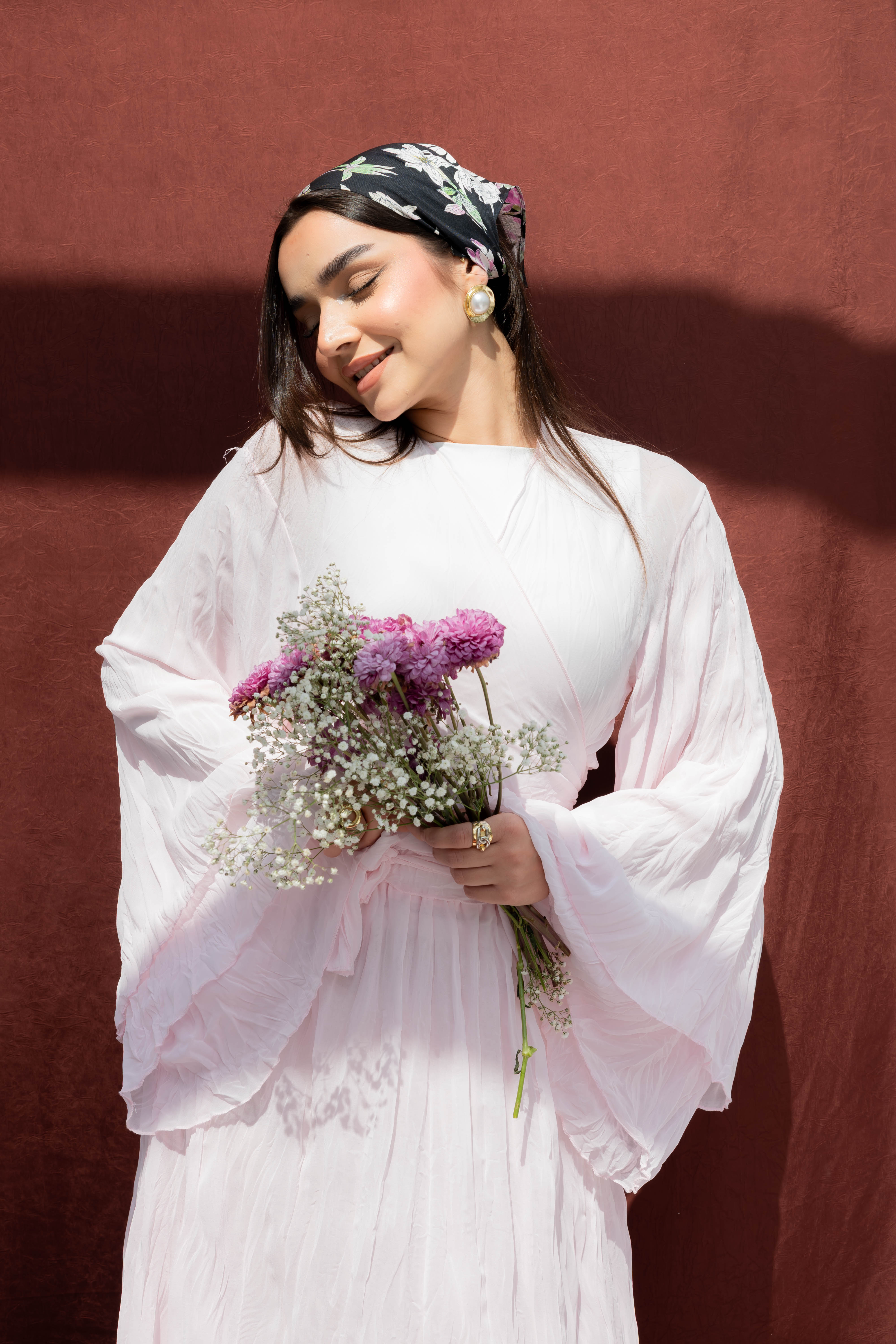 Sahar Chiffon Crushed Set