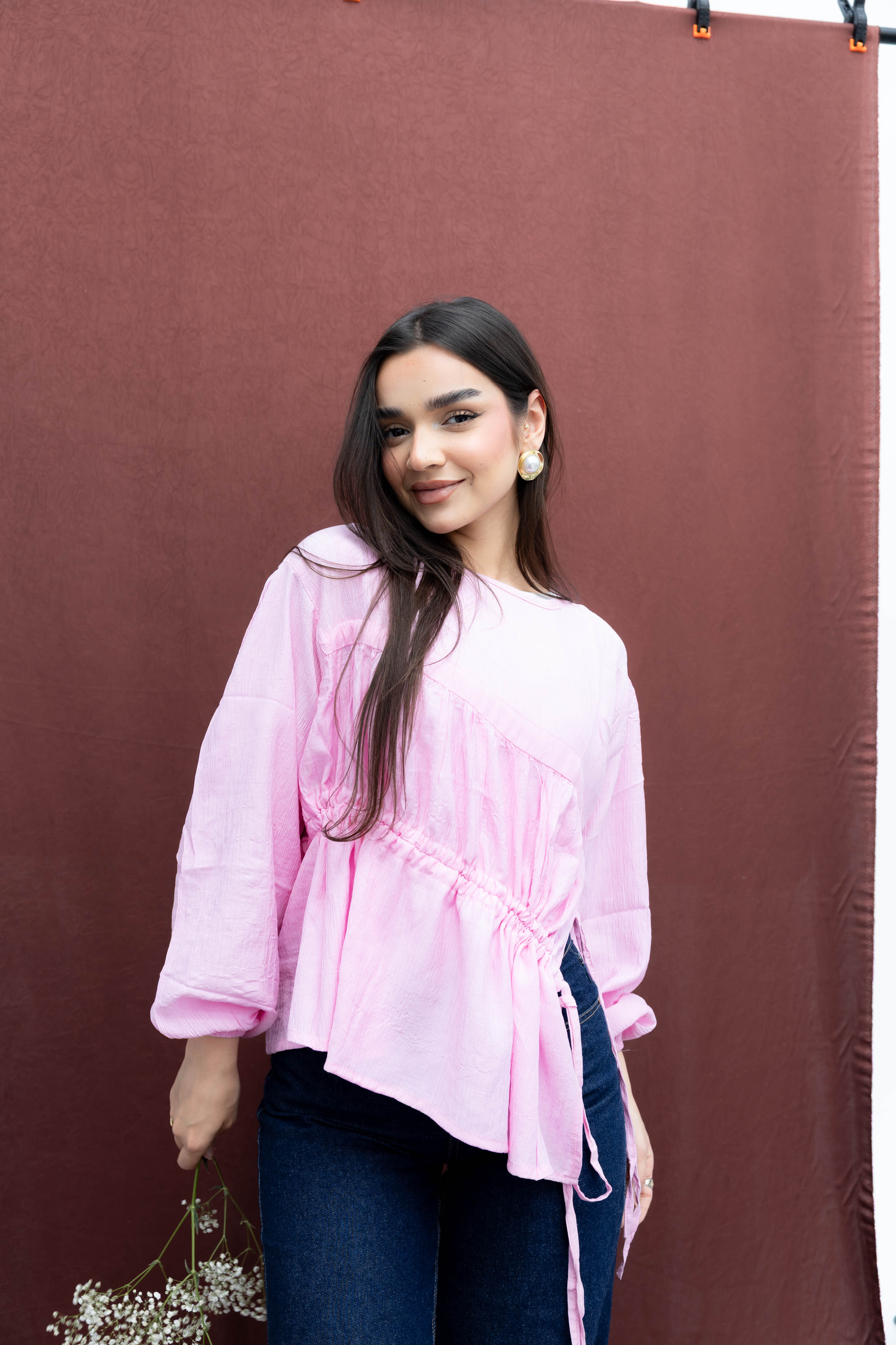 Ruby Asymmetrical Top