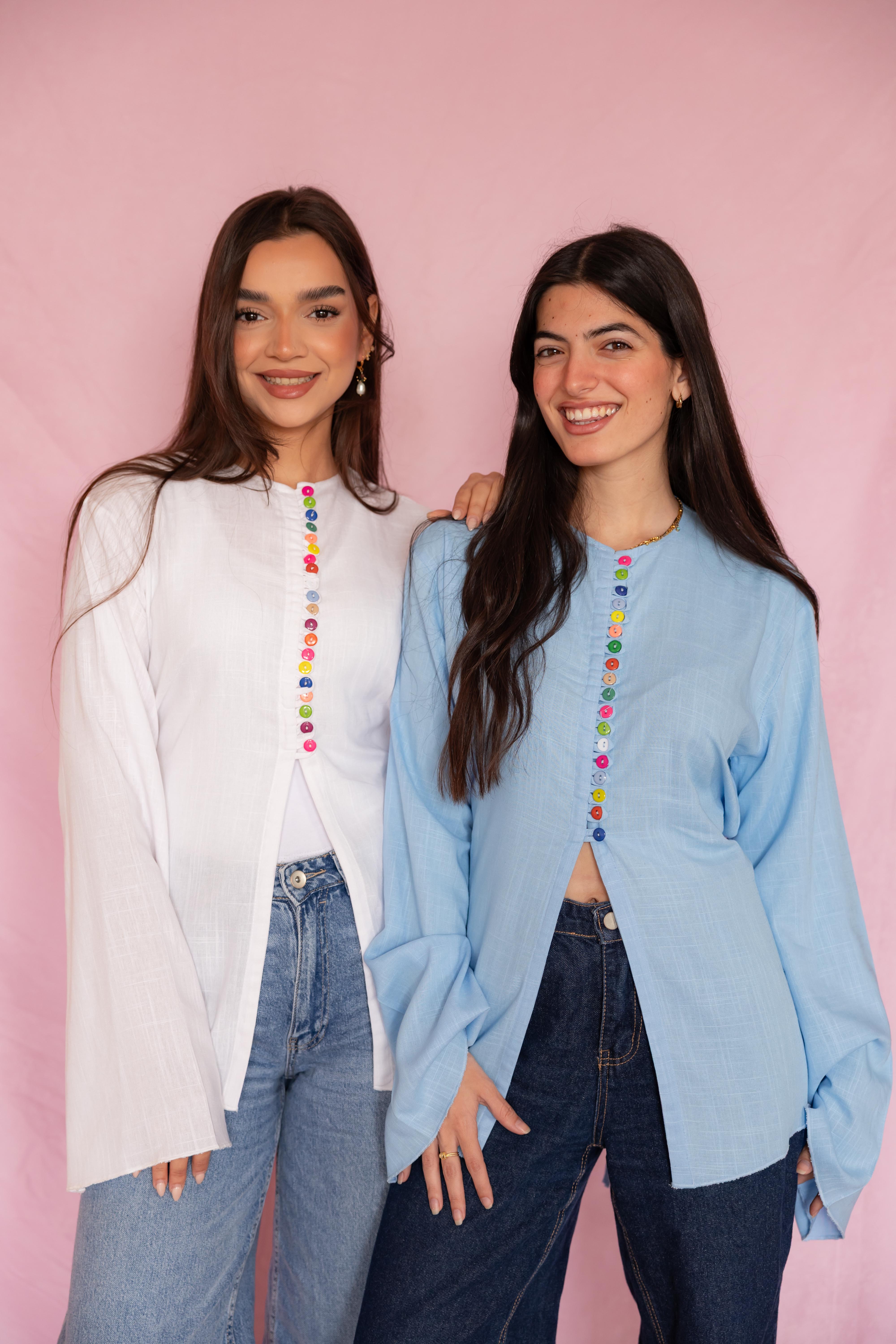 ZIZI buttons candy shirt