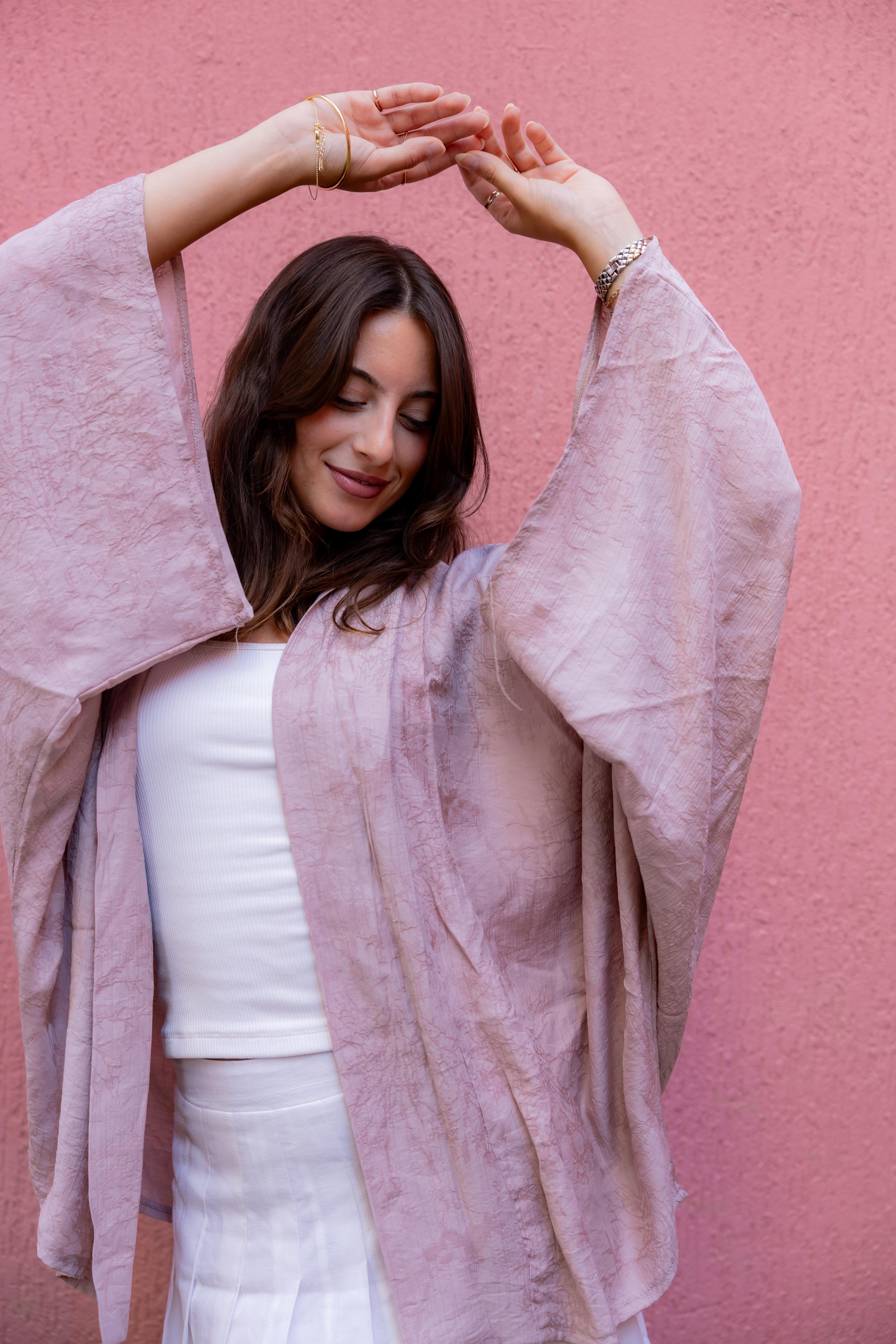 Palma Embroidery Kimono