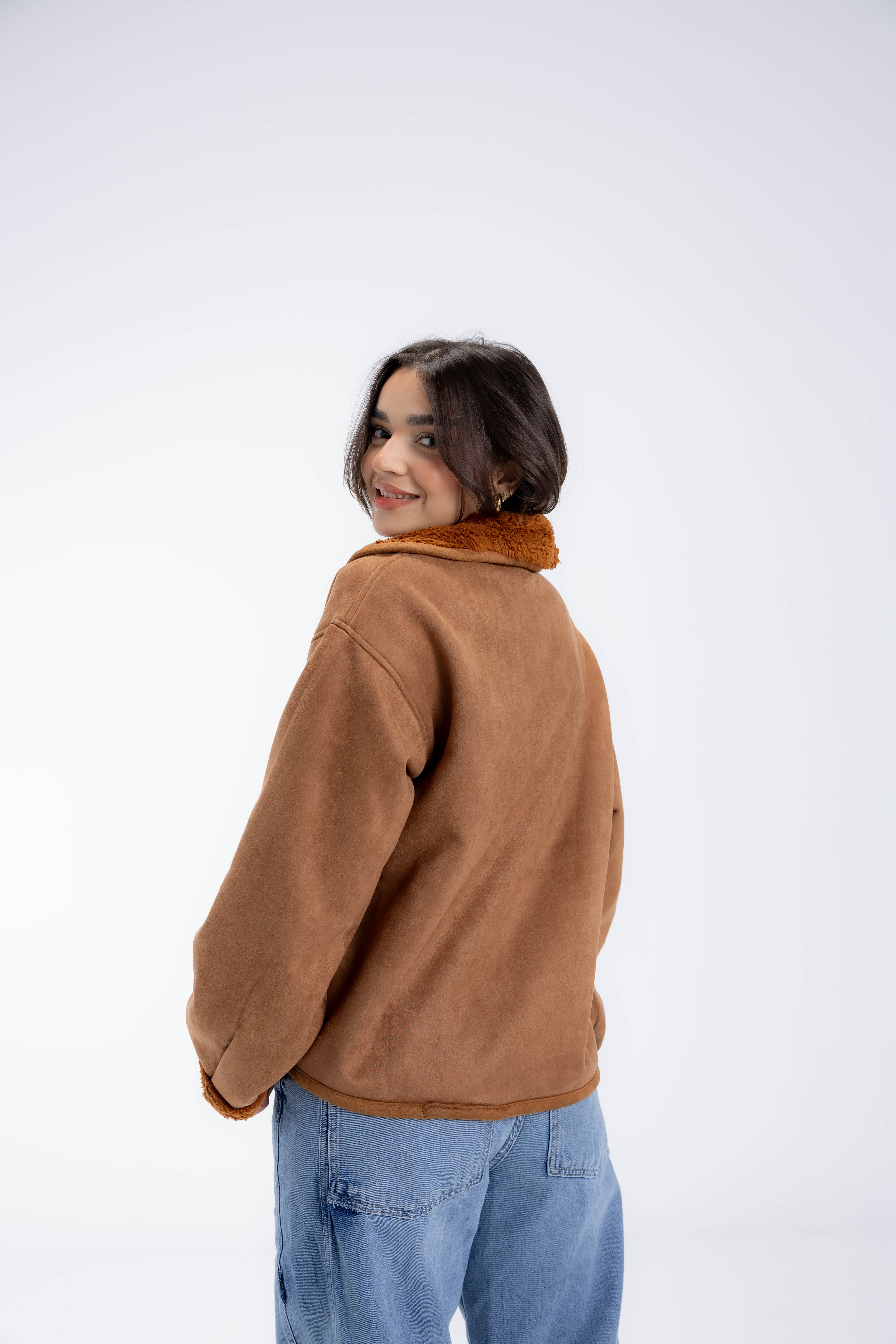 Youri Double Faced Seude jacket