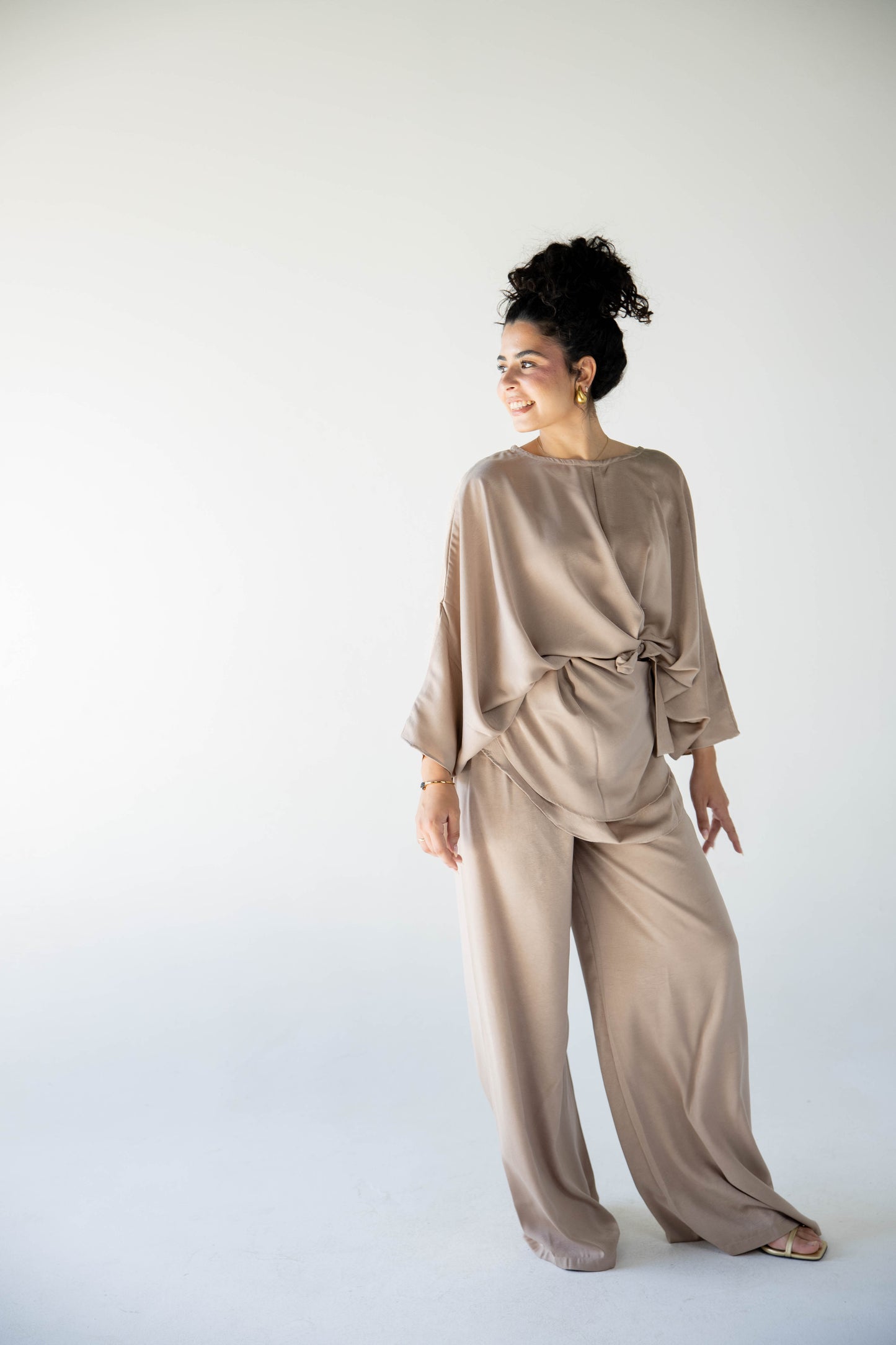 Serena Satin Set