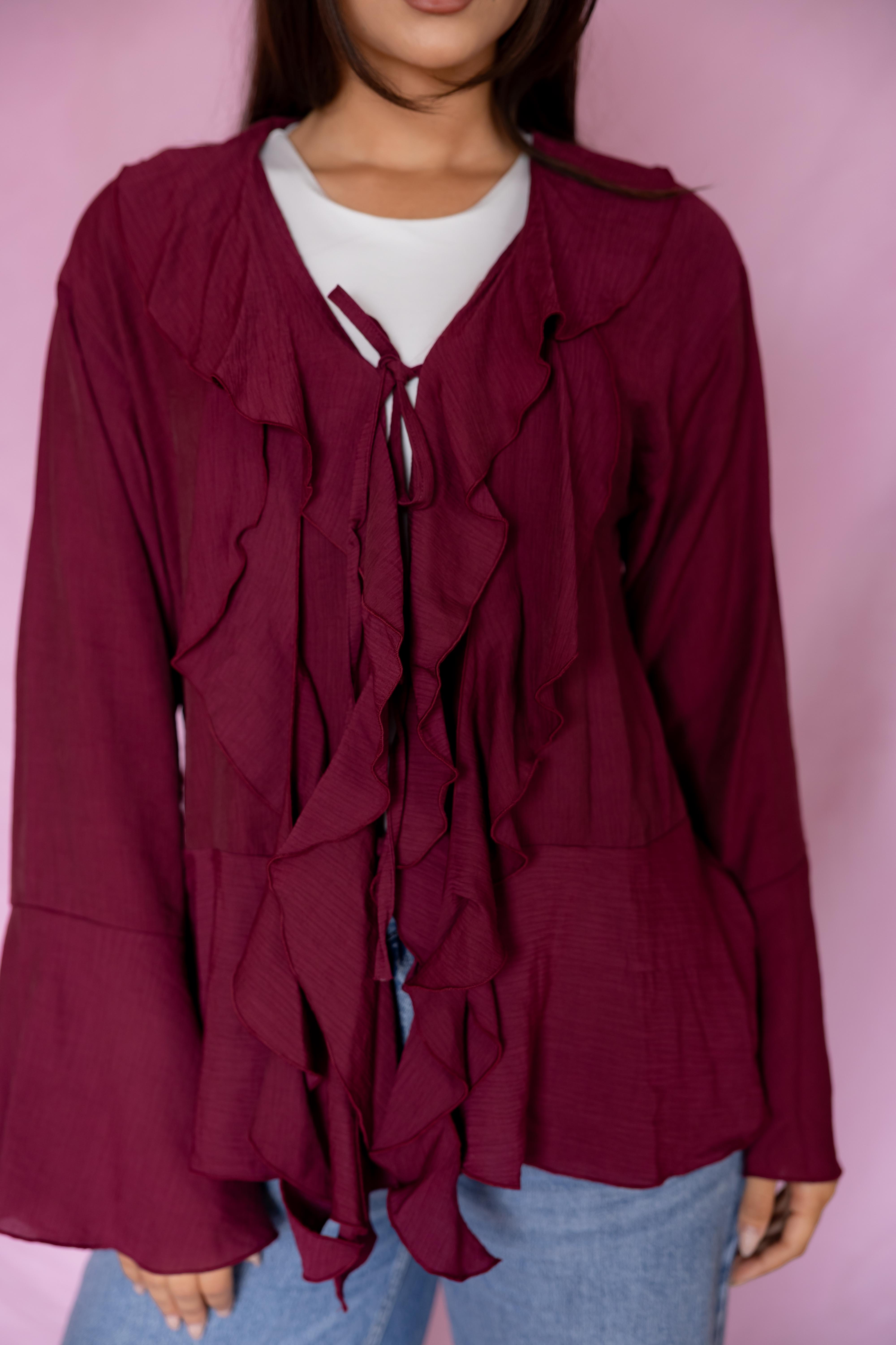 Rosa Ruffles Blouse