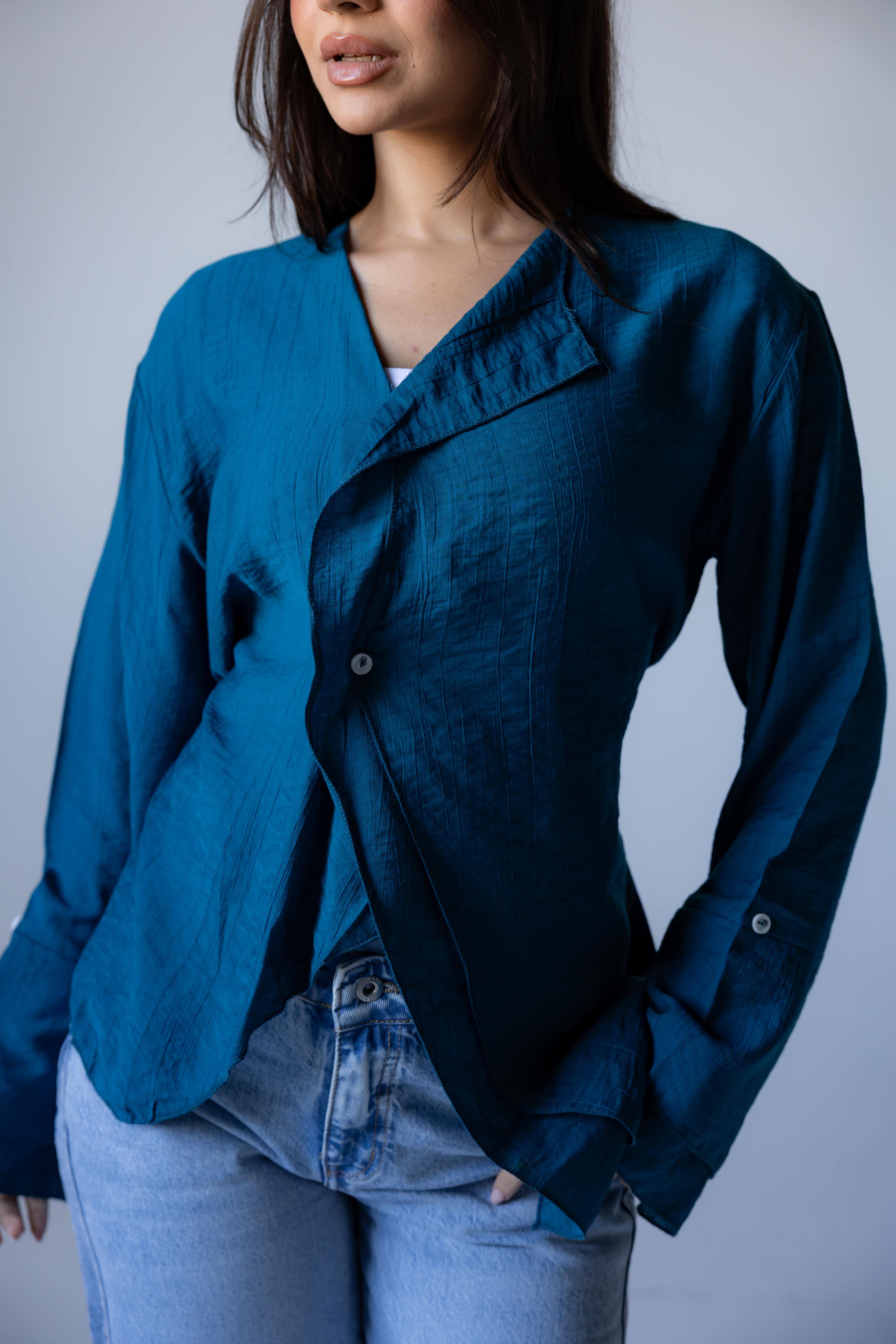 Lina Asymmetrical blouse