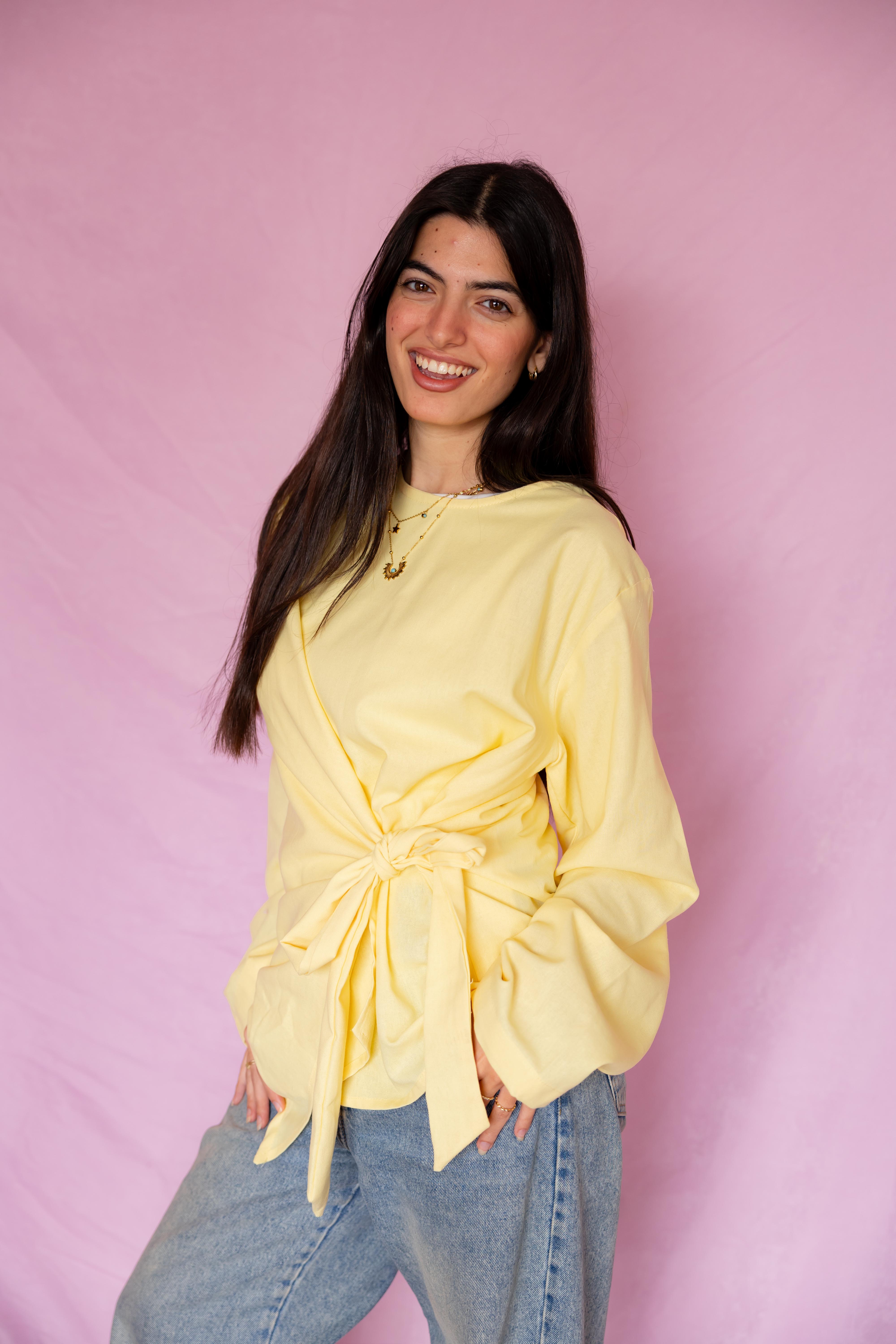 Nour side wrapp shirt