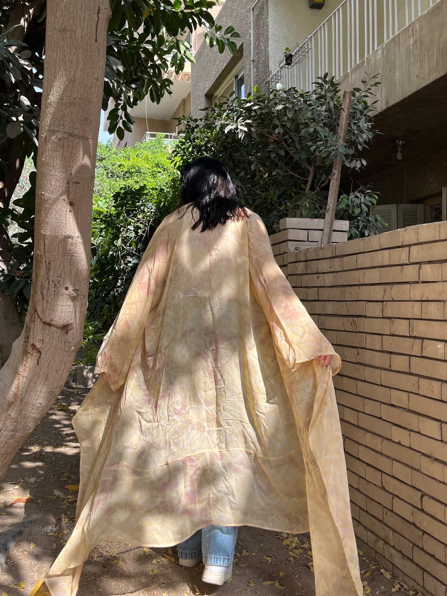 Sunflower kimono