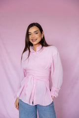 Linen Dream wrapp shirt