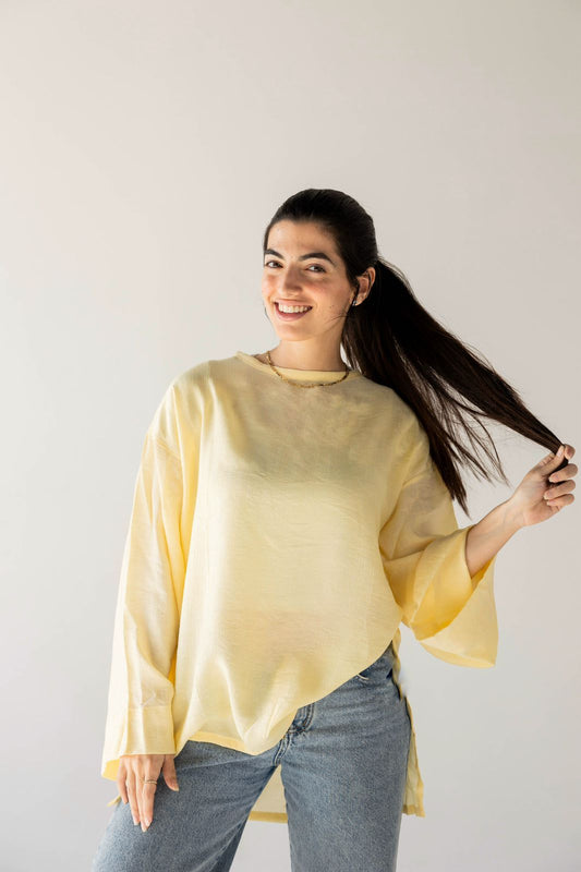 Summer SlitSmart Basic in BUTTER YELLOW