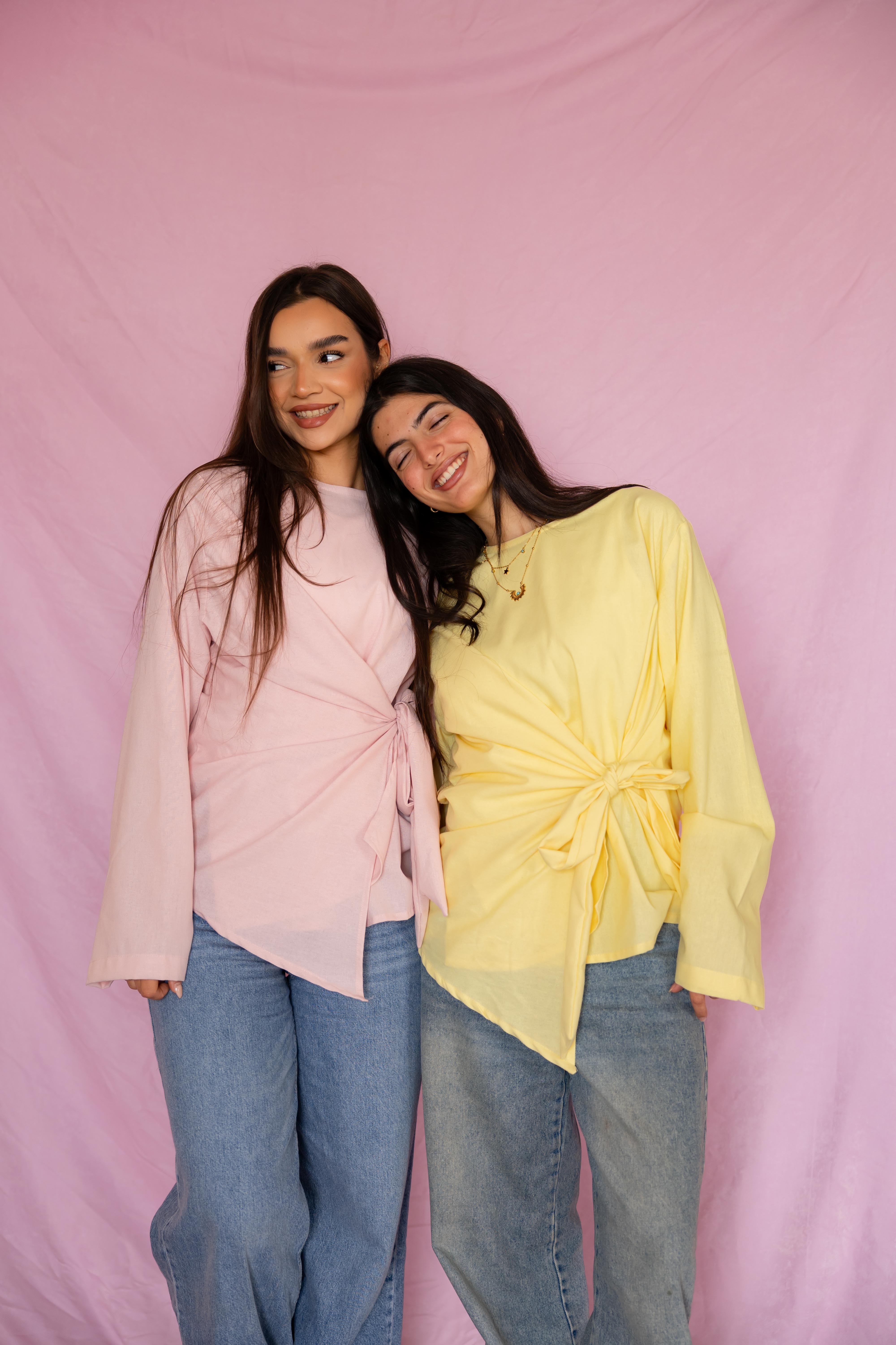 Nour side wrapp shirt