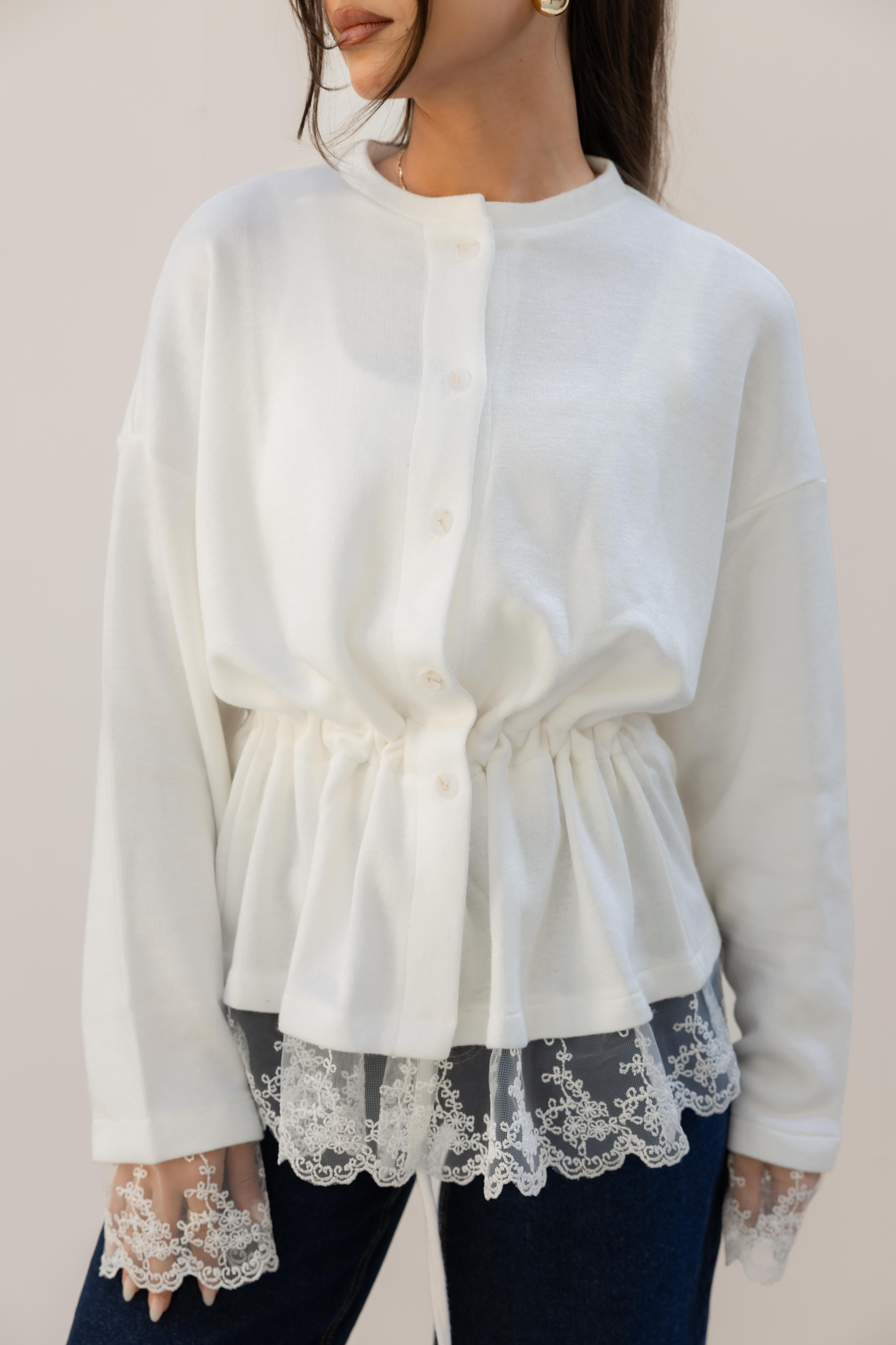 Sofy Lace Pullover