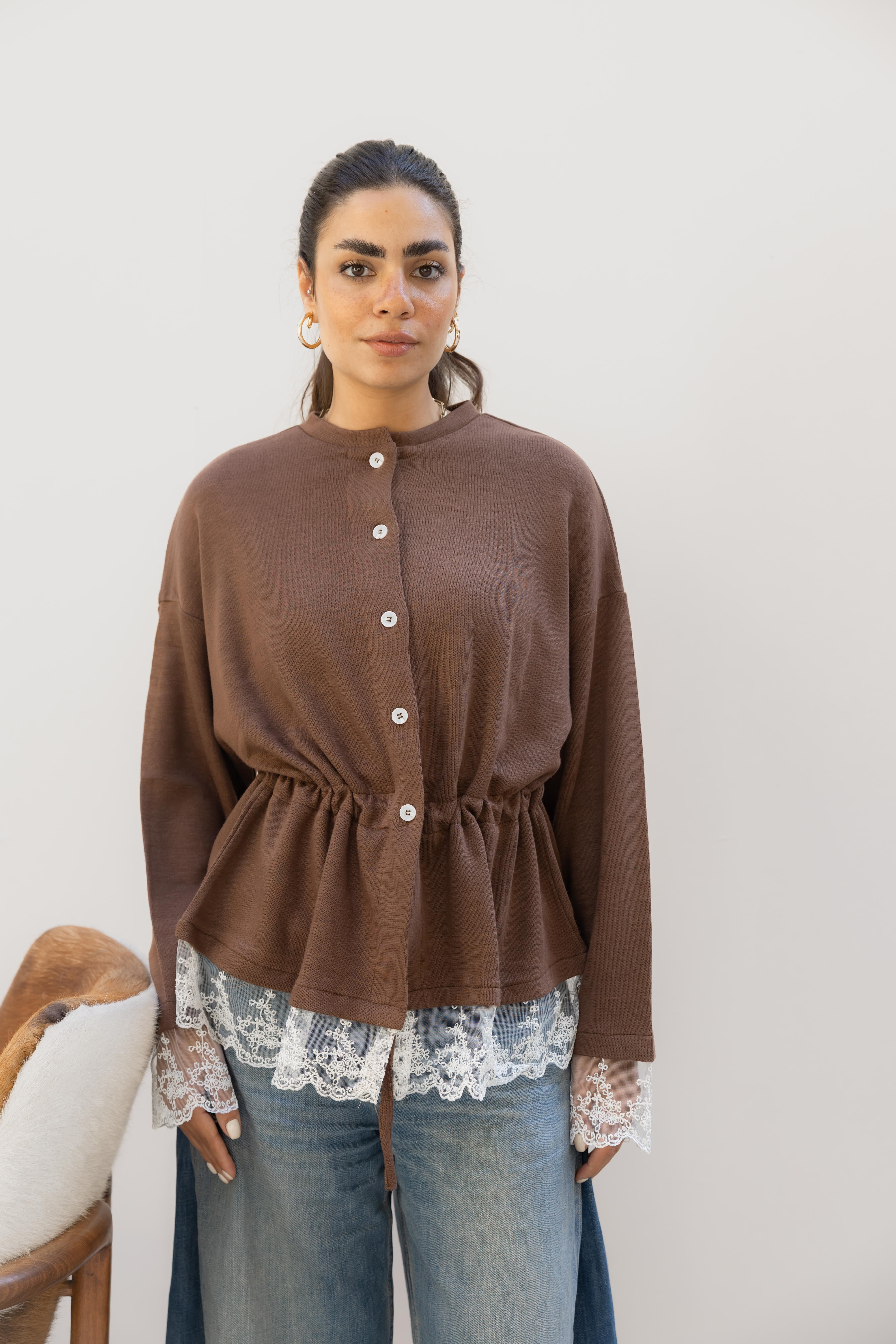 Sofy Lace Pullover