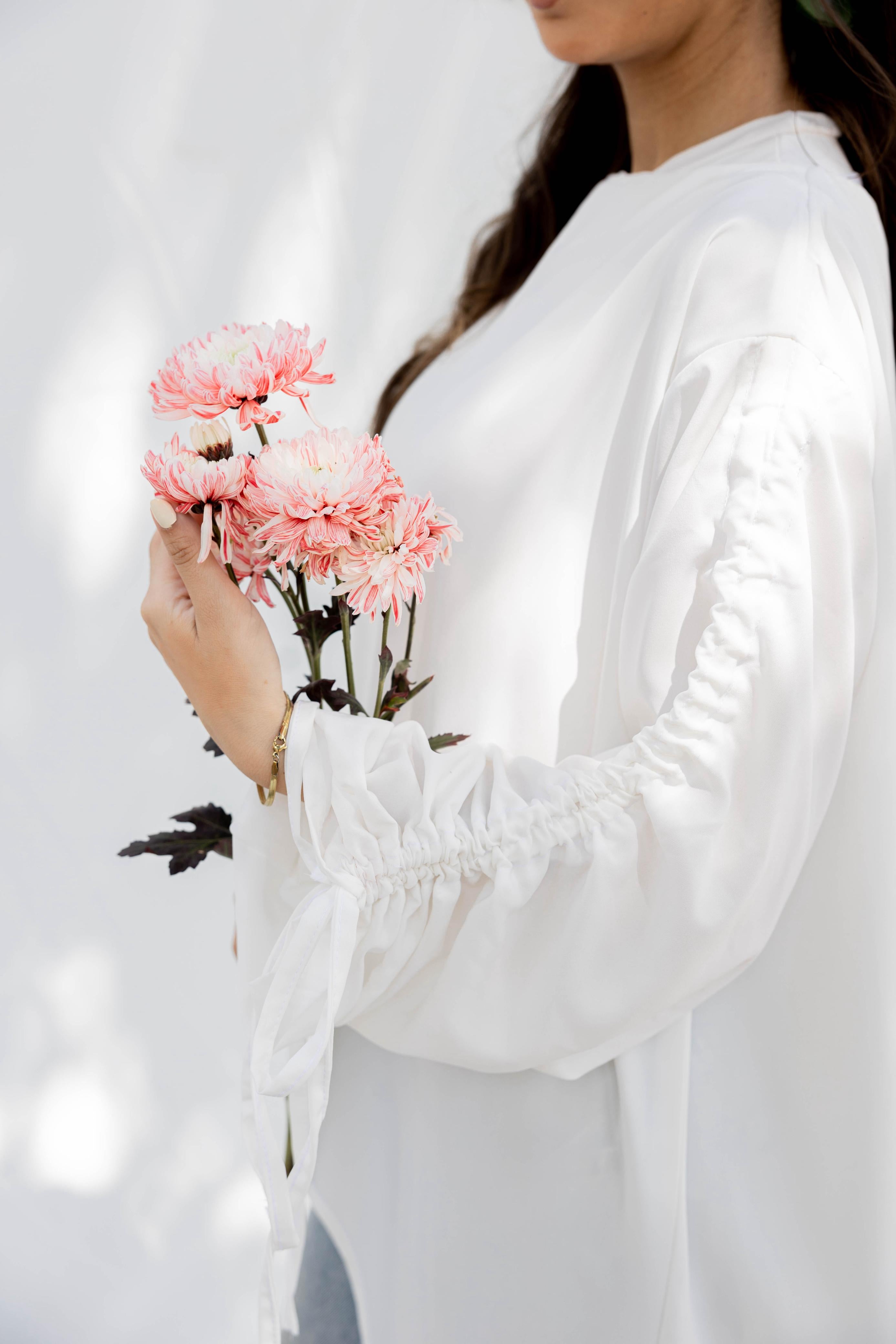 Alma Blouse in WHITE