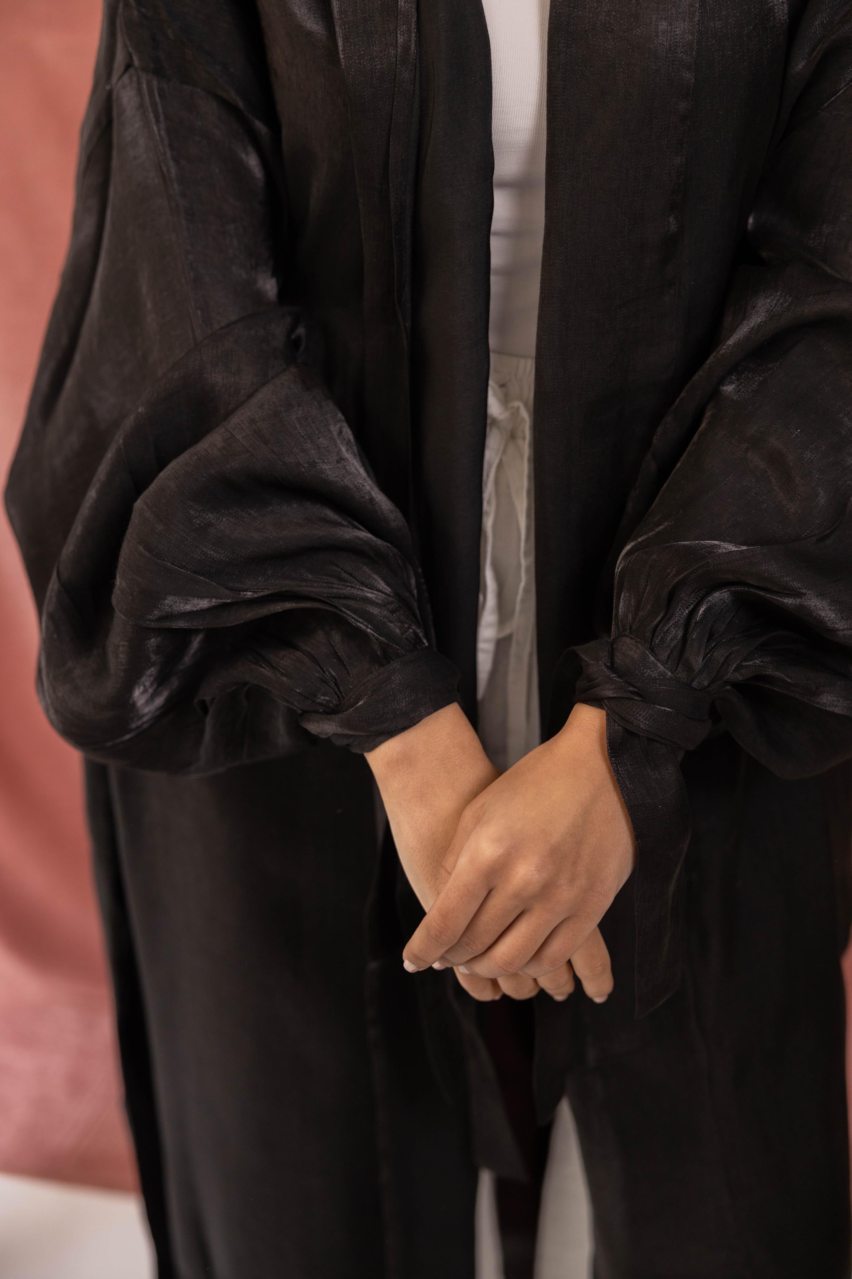 Sophia “ صوفيا “ kimono in BLACK