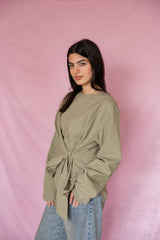 Nour side wrapp shirt