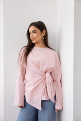 Nour side wrapp shirt