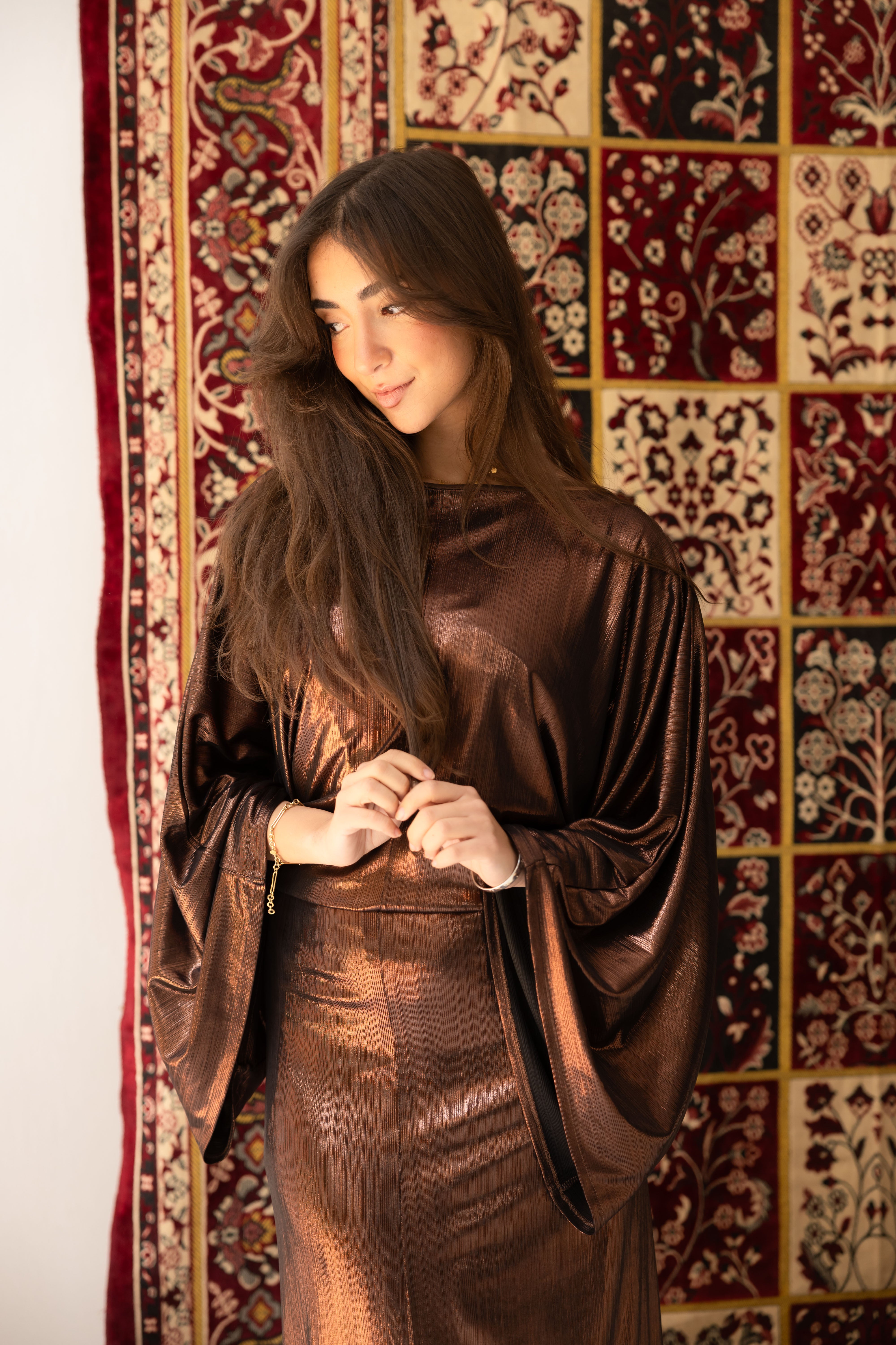 Layal لَيال Shimmer Dress