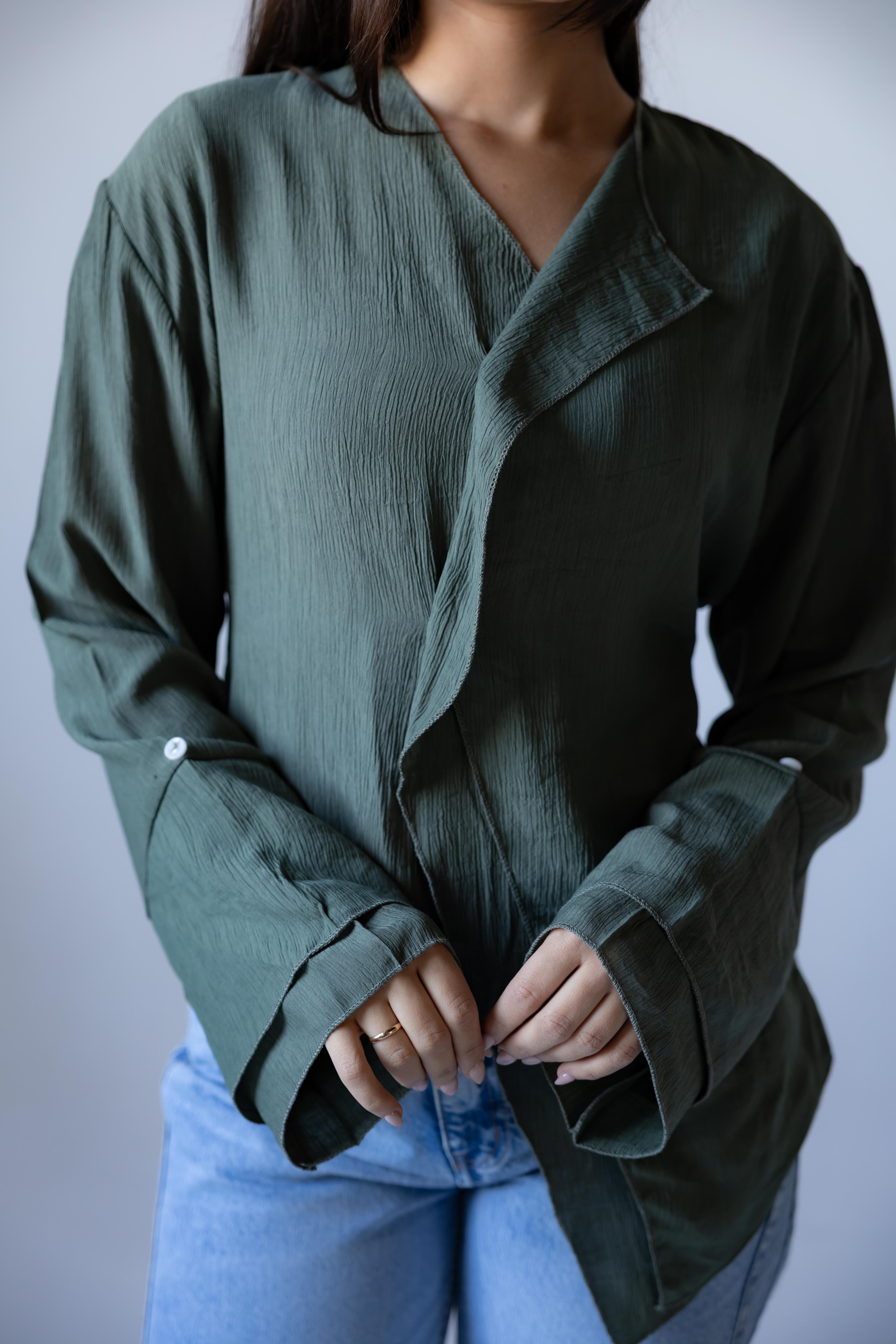 Lina Asymmetrical blouse