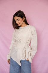 Nour side wrapp shirt