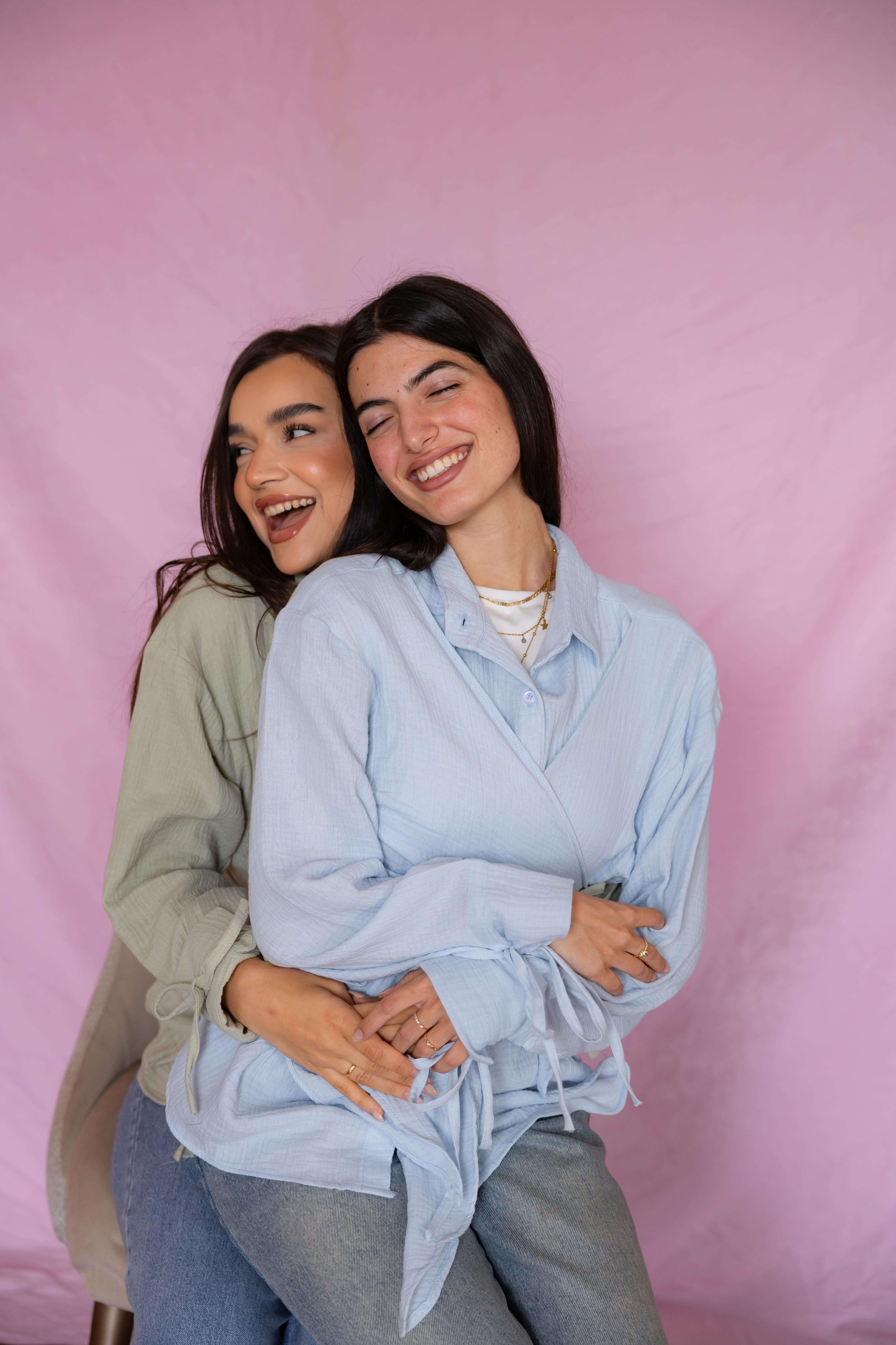 Linen Dream wrapp shirt