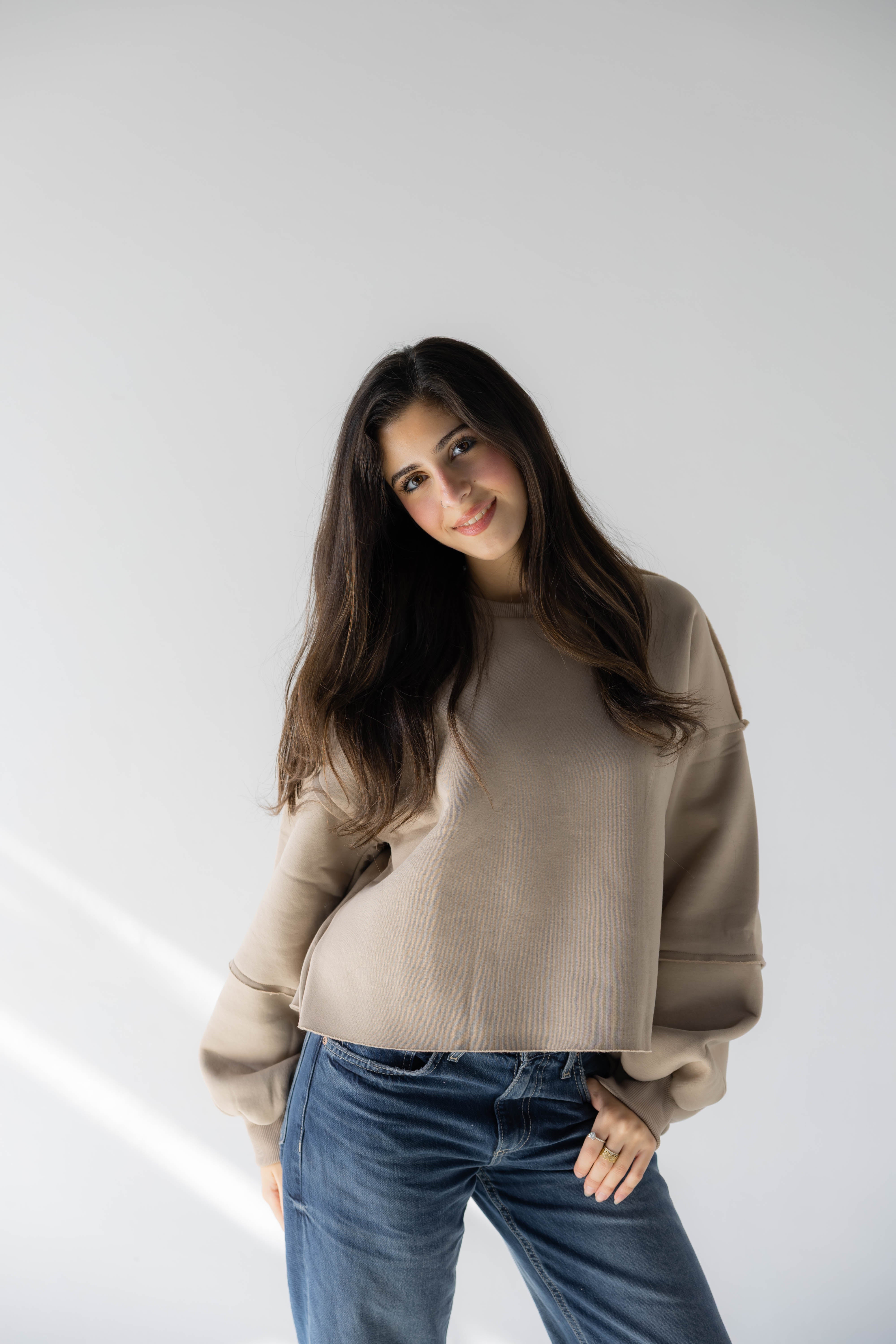 Cleo Cropped Sweater
